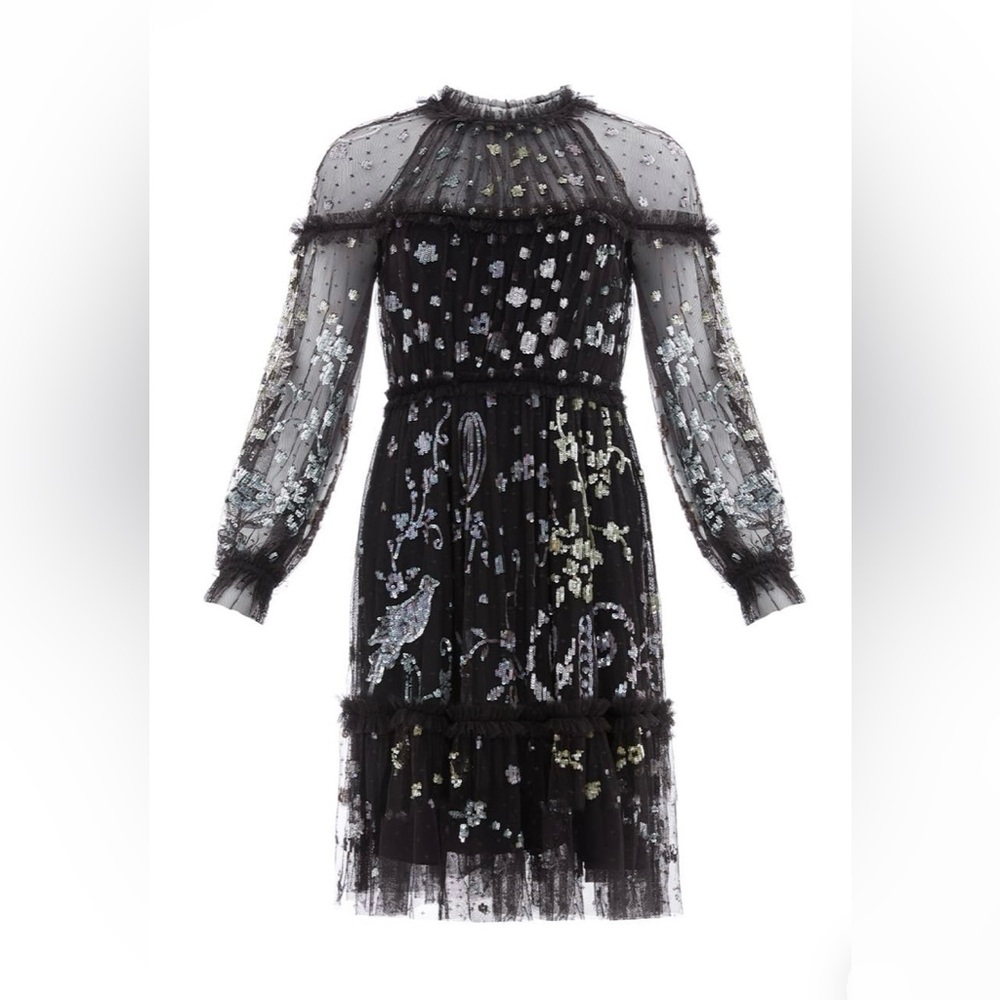 Needle & Thread Delphine Sequin Mini Dress